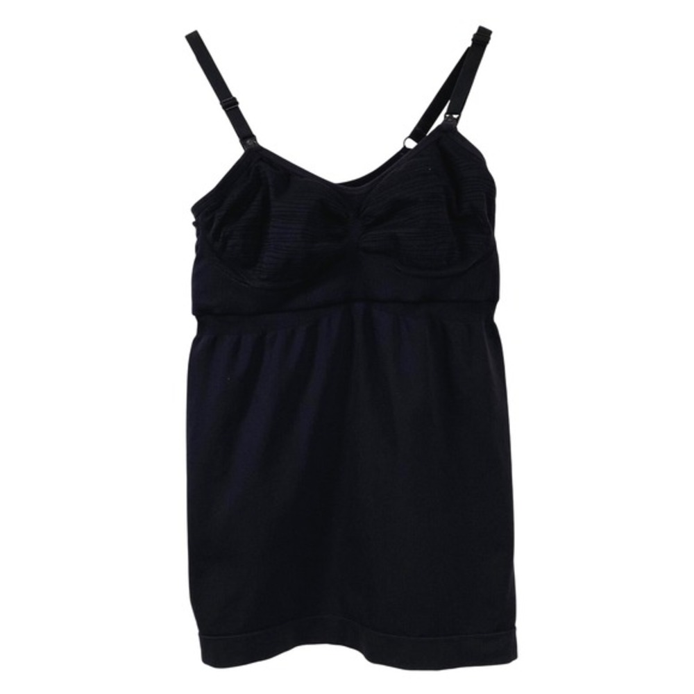 Kindred Bravely Womens Sublime‎ Nursing Tank Top sz M Black Maternity Postpartum